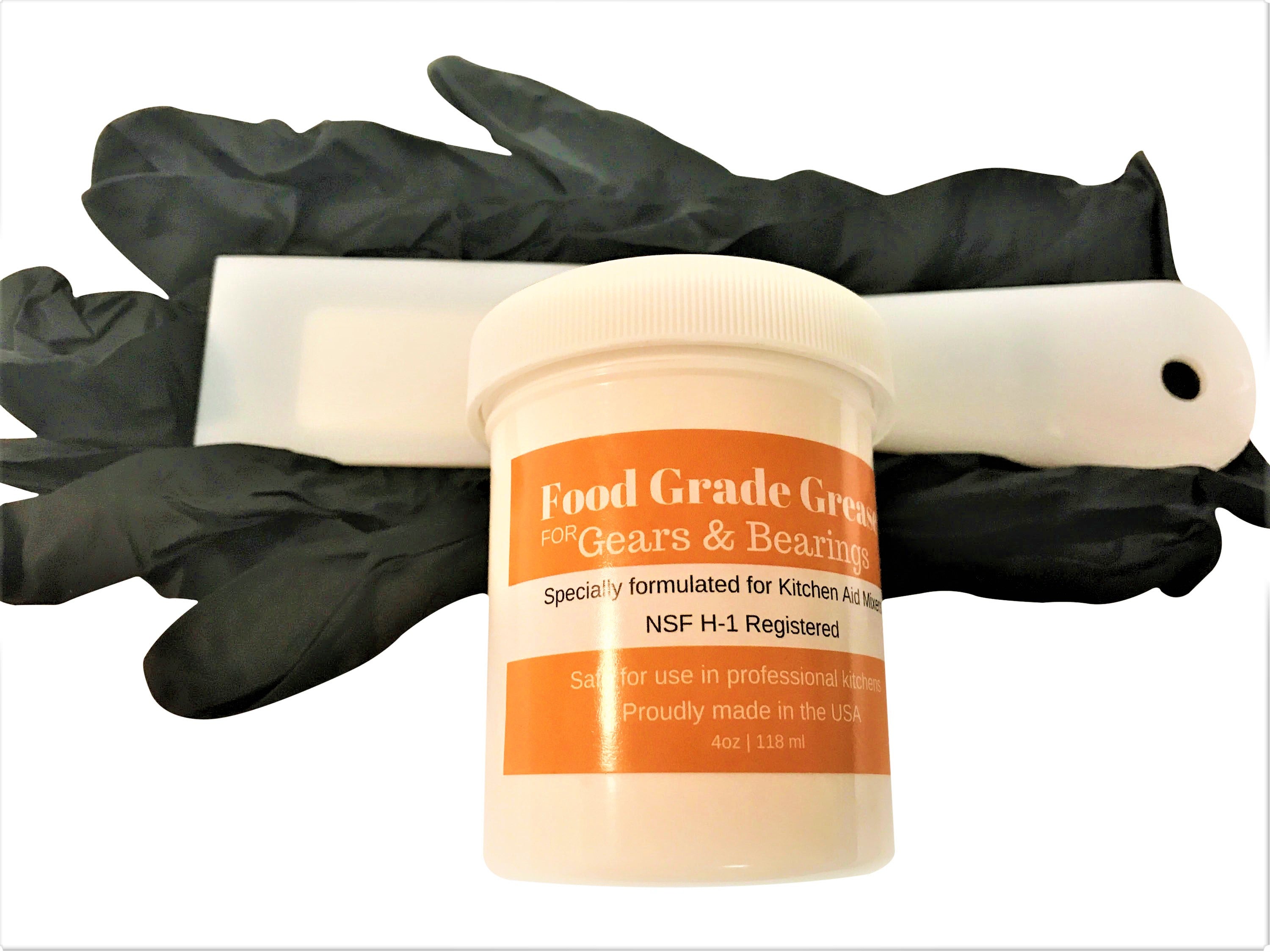 Food Grade Grease, Stand Mixer Grease. Fully Synthetic, NSF Registered as  H-1. Halal and Kosher Certified. Compare to: Kitchen Aid Greases and  Impresa