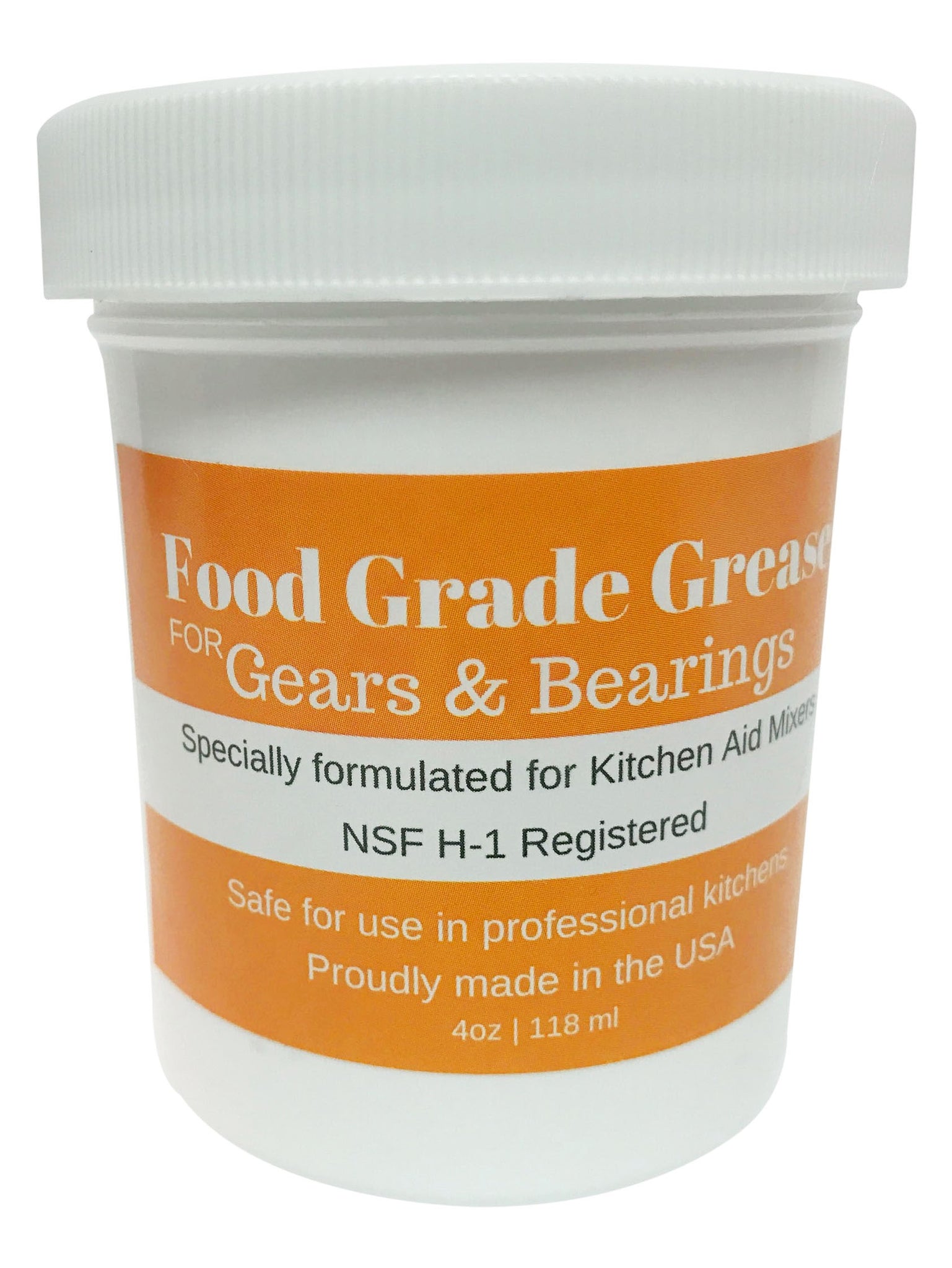 4 Oz Food Grade Grease for KitchenAid Stand Mixer - MADE IN THE